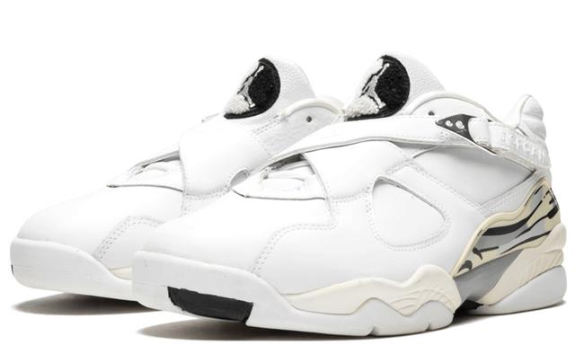 Jordan Air Jordan 8 Retro Low White Metallic Silver