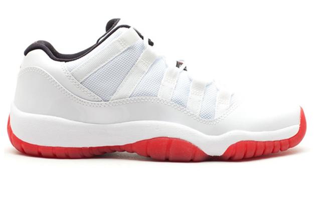 Jordan Air Jordan 11 Retro Low White Varsity Red GS