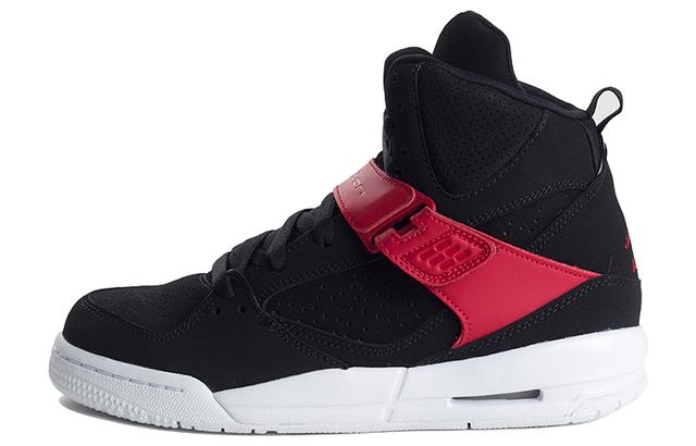 Jordan Flight 45 High Black Gym Red GS