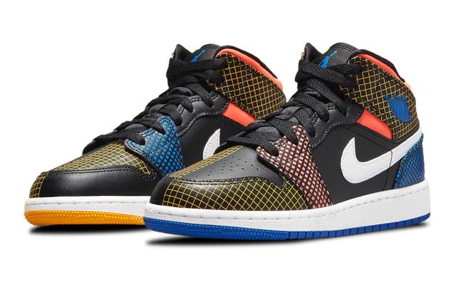 Jordan Air Jordan 1 Mid "Multi-Color" GS