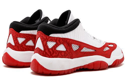 Jordan Air Jordan 11 Retro Low IE White Gym Red GS