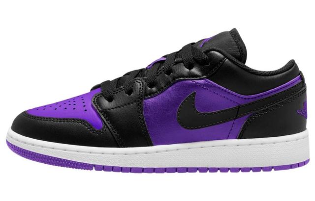 Jordan Air Jordan 1 Low "Black Purple" GS