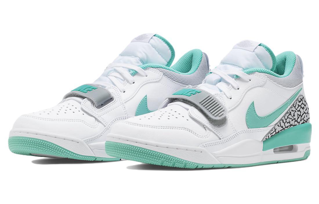 Jordan Legacy 312 low "white turquoise"