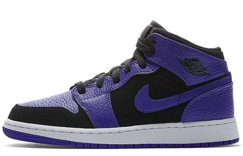 Jordan Air Jordan 1 Mid "Black Dark Concord" GS