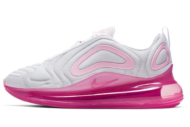 Nike Air Max 720 White Pink Rise Laser Fuchsia