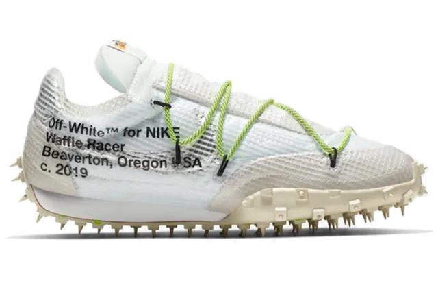 OFF-WHITE x Nike Waffle Racer Electric Green'