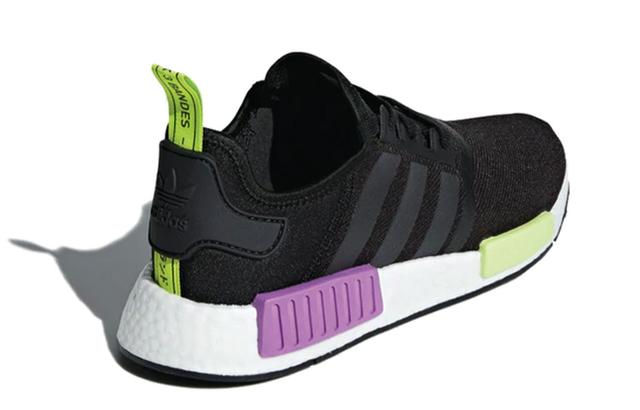 adidas originals NMD_R1 Core Black Shock Purple