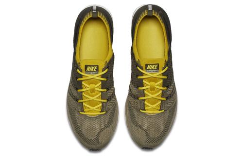 Nike Flyknit Trainer Cargo Khaki Bright Citron