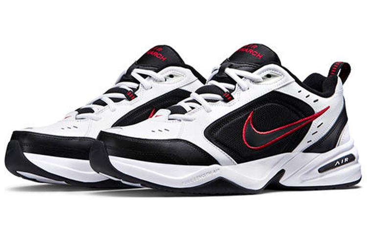 Nike Air Monarch 4 white black-varsity red