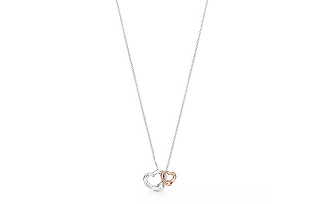 TIFFANY CO. Elsa Peretti Open Heart 18K 925