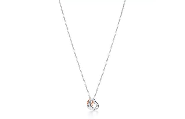 TIFFANY CO. Elsa Peretti Open Heart 18K 925