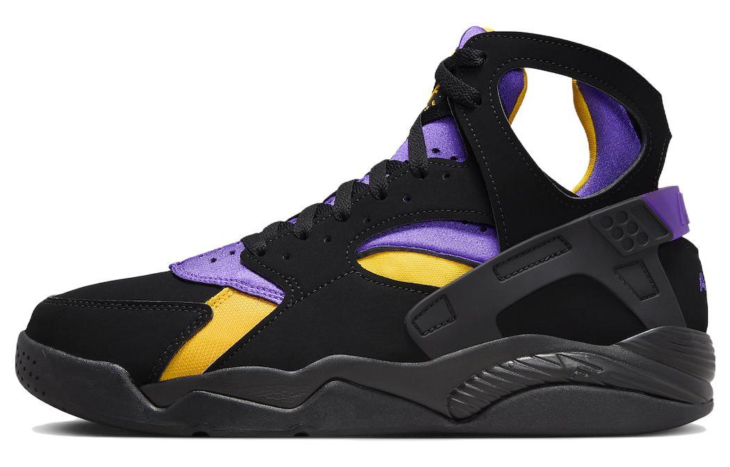 Nike Air Flight Huarache "Black and Varsity Purple"