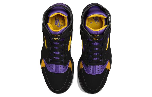 Nike Air Flight Huarache "Black and Varsity Purple"