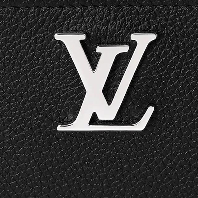 LOUIS VUITTON Zippy LOCKME Logo