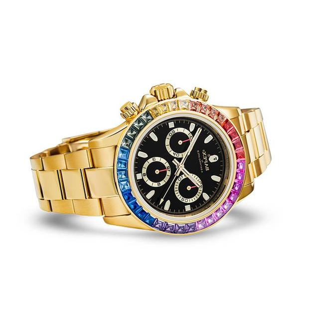 A BATHING APE SS23 TYPE 4 CRYSTAL STONE 100 42mm 0ZXWHM187016K