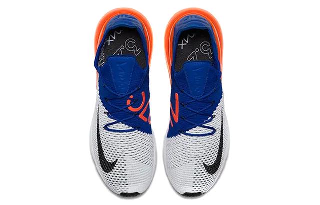 Nike Air Max 270 Flyknit Blue Crimson