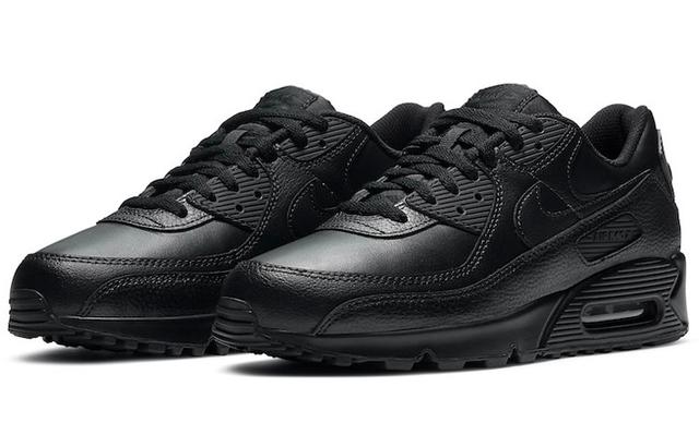 Nike Air Max 90 Leather "Triple Black"