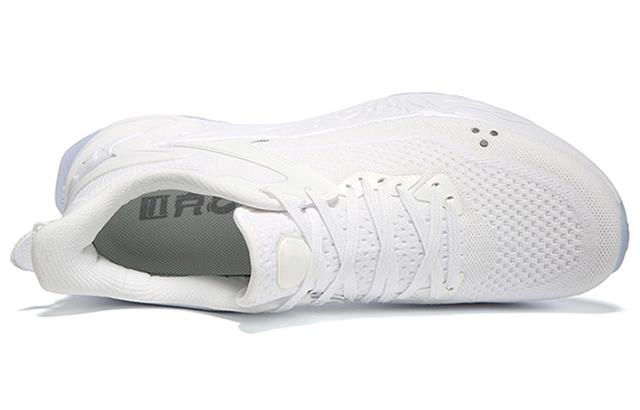 匹克 态极 瓷风 耐磨防滑减震 低帮 跑步鞋 白色