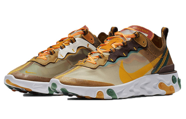 Nike React Element 87 Orange Peel