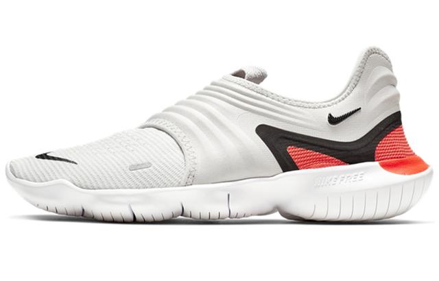 Nike Free RN Flyknit 3.0 Grey Black White Red