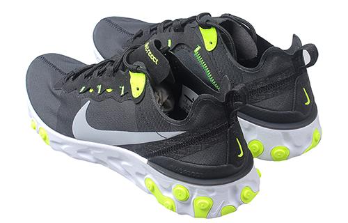 Nike React Element 55 Black Volt Cool Grey