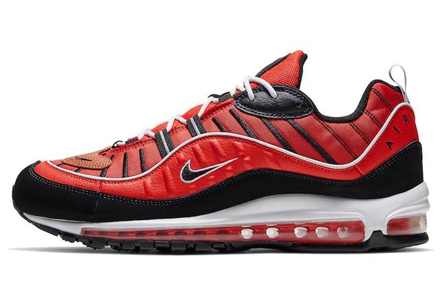 Nike Air Max 98 "Habanero Red Black"