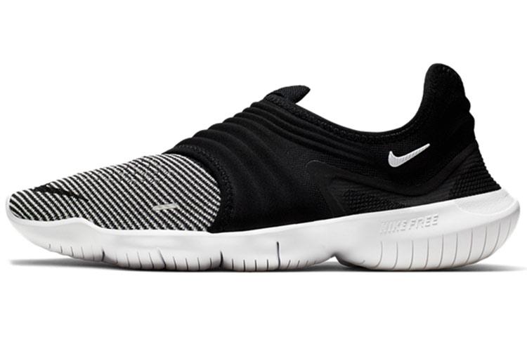 Nike Free RN Flyknit 3.0 White Black