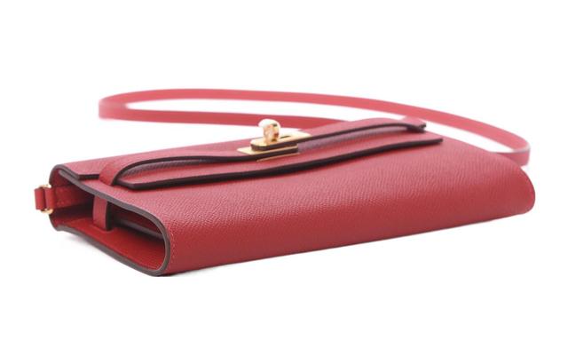 HERMES Kelly To Go Epsom K1 Rouge Grenade