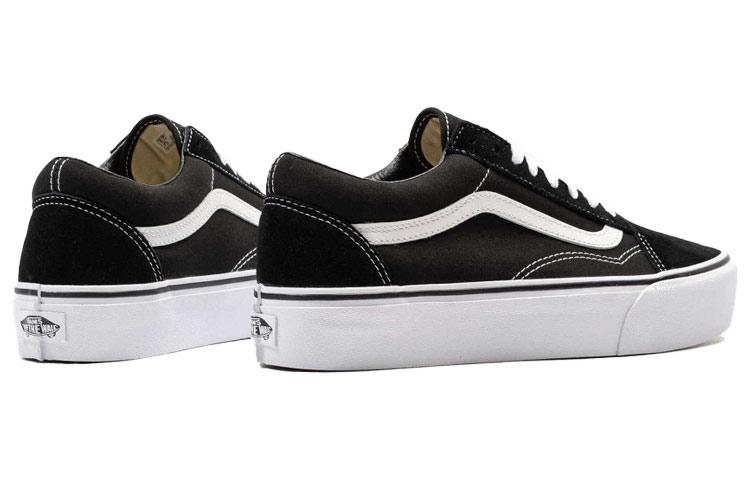 Vans Old Skool Platform Black White