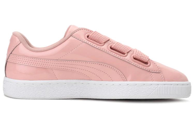 PUMA Basket Heart Patent Pink