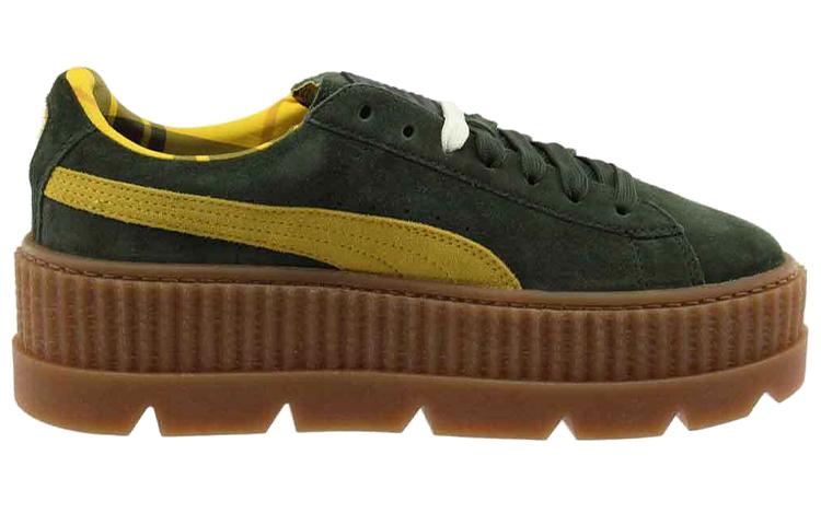 FENTY BEAUTY x PUMA Rihanna Fenty Cleated Creeper Suede Green (W)