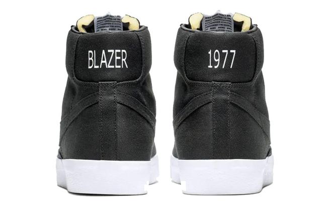 Nike Blazer 77 Vintage Black Canvas