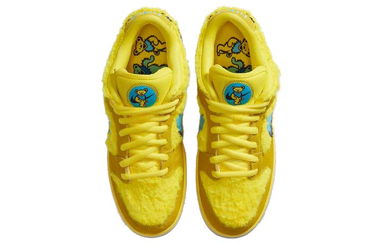 Grateful Dead x Nike Dunk SB Pro opti yellow