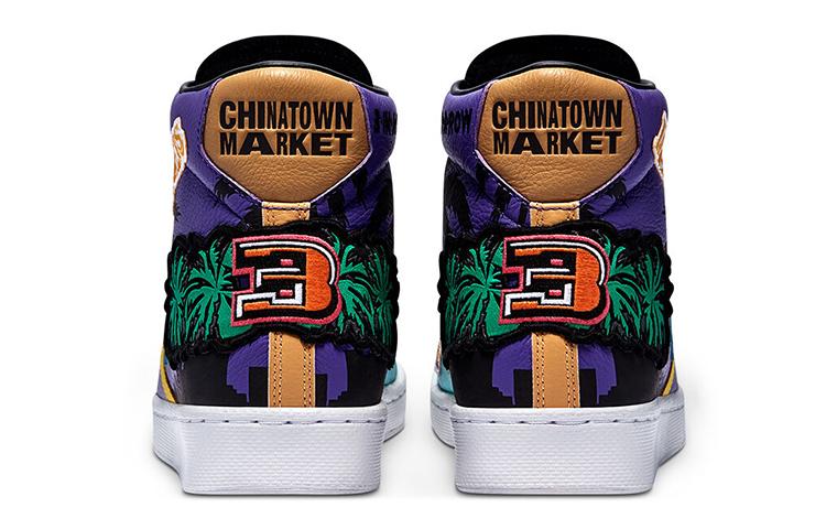 Chinatown Market x Converse Cons Pro Leather Hi "Lakers Championship Jacket"