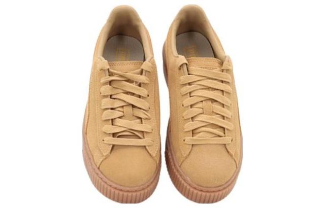 PUMA Suede Platform Core Oatmeal