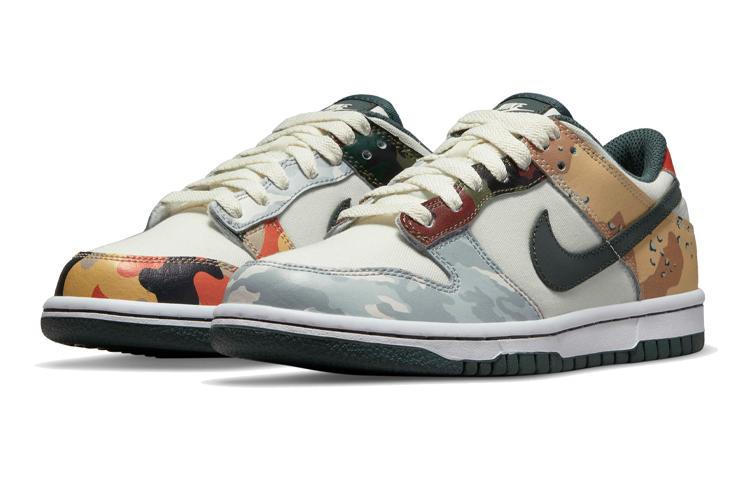 Nike Dunk Low SE "Sail Multi-Camo" GS