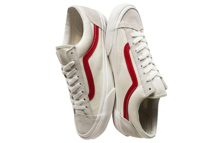 Vans Style 36 Marshmallow Racing Red