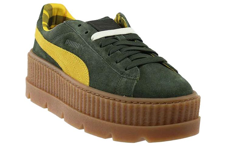 FENTY BEAUTY x PUMA Rihanna Fenty Cleated Creeper Suede Green (W)