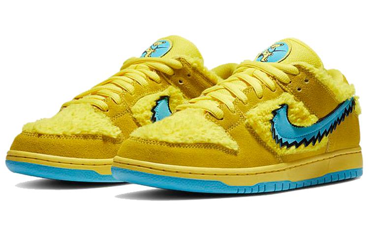 Grateful Dead x Nike Dunk SB Pro opti yellow