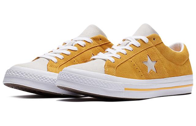 Converse One Star Yellow White