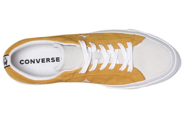 Converse One Star Yellow White