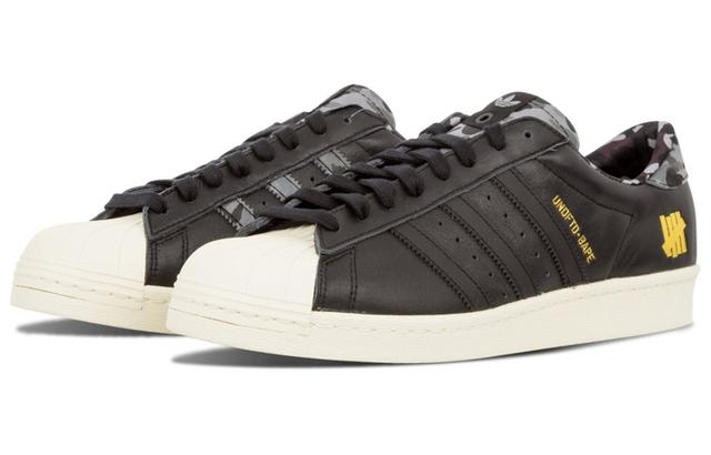 UNDEFEATED x BAPE BLACK x adidas originals Superstar 80s