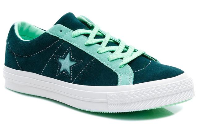 Converse One Star Green White