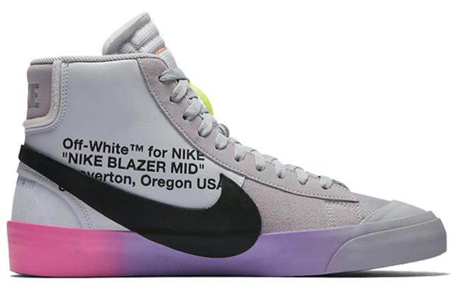 OFF-WHITE x Nike Blazer Wolf "Grey Serena" THE TEN