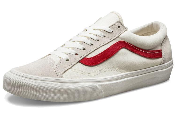 Vans Style 36 Marshmallow Racing Red