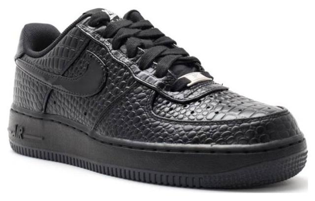 Nike Air Force 1 Low Black Croc GS