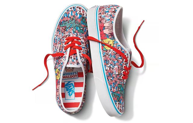 Where's Waldo x Vans Authentic