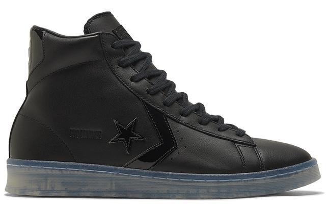 Converse Cons Pro Leather High"Black Ice Black Clear"