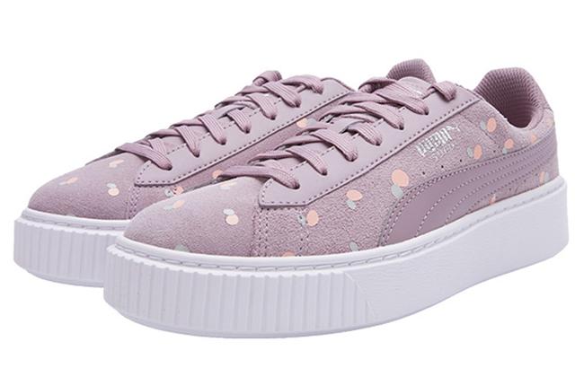 PUMA Suede Platform Dots Jr