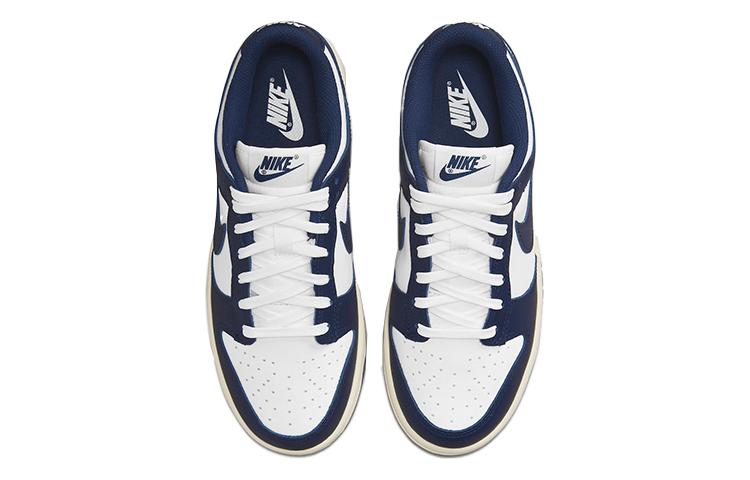 Nike Dunk Low "Midnight Navy and White"